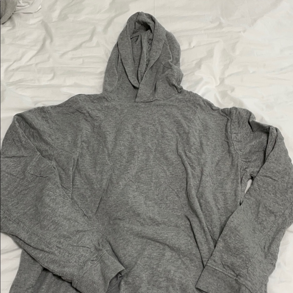 Men’s Slate and Stone Gray Hoodie